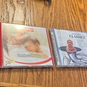 CD lot of 2 babies first music / songs